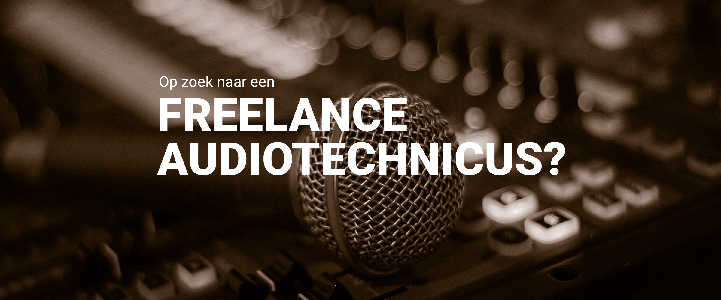 Freelance audiotechnicus